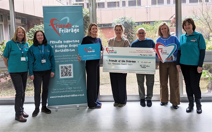 Red Hot Ball Thirsk Donates a Whopping £10,000!