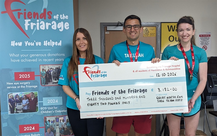 Great North Run raises £3,182!