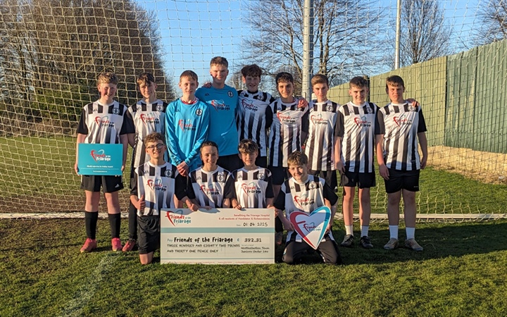 A huge thank you to Northallerton Town Juniors Under 14s!