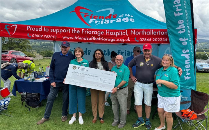 Friends of the Friarage celebrating after reaching £200,000 target